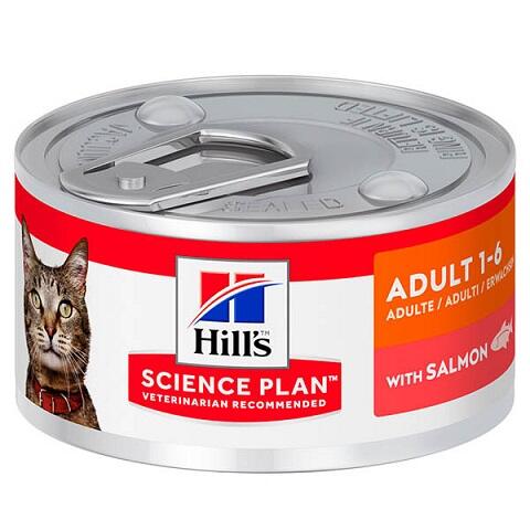 Hills (Хиллс) Adult Salmon Консервы для кошек купить