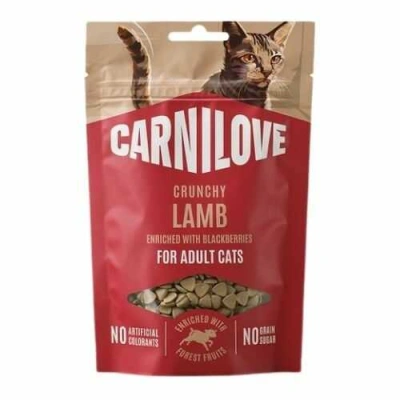 Carnilove (Карнілав) Crunchy Snack Cat Adult Lamb & Blackberries Хрусткі ласощі з ягням та одиною для дорослих котів і кішок