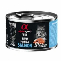 Alpha Spirit (Альфа Спіріт) Cat Adult Salmon Protein Монопротеїновий вологий корм з лососем для дорослих котів і кішок img