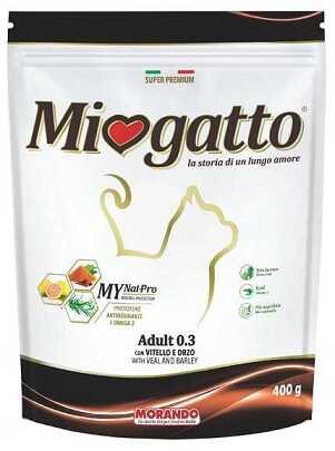 Сухий корм Morando MioGatto Adult Veal & Barley