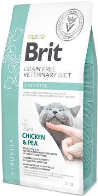 Brit Veterinary Diet (Брит Ветеринари Диет) Struvite 2 кг Лечебный корм для кошек при мочекаменной болезни