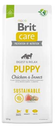 Сухий корм Brit Care (Бріт Кеа) Dog Sustainable Puppy Chicken & Insect