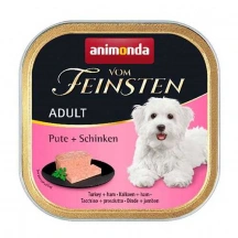 Animonda (Анімонда) Vom Feinsten Turkey & Ham Консервований корм з індичкою та шинкою для собак img