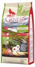 Genesis (Дженезіс) Pure Canada Highland Puppy Беззерновий корм з свіжою куркою, козою та ягням для цуценят усіх порід img