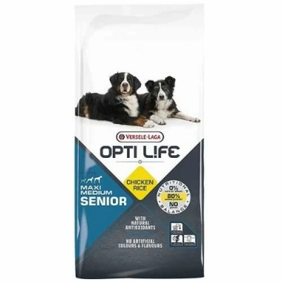 Opti Life (Опті Лайф) Dog Senior Medium & Maxi Chicken & Rice Сухий корм з куркою і рисом для літніх собак середніх і великих порід