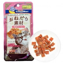 CattyMan (КеттіМен) Salmon Bits Ласощі з лососем для котів та кішок, шматочки img
