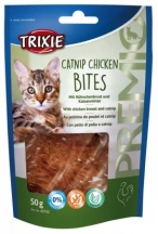 Trixie (Тріксі) PREMIO Catnip Chicken Bites Ласощі для кішок з курячим філе та котячою м'ятою