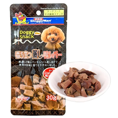 DoggyMan (ДоггіМен) Steamed Duck Liver Bits Ласощі з качиної печінки, приготовленої на пару, для собак