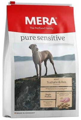 Mera (Мера) Pure Sensitive Adult Turkey & Rice Сухий корм з індичкою та рисом для дорослих собак
