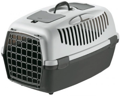 Stefanplast (Стефанпласт) Gulliver 3 Переноска з пластиковими дверима для собак і кішок до 12 кг, сірий