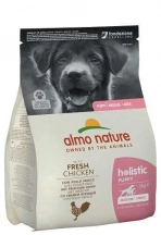 Almo Nature (Альмо Натюр) Holistic With Fresh Meat Puppy Medium & Large Chicken Беззерновий корм зі свіжою куркою для цуценят середніх та великих порід