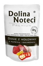 Dolina Noteci (Долина Нотечи) Premium Danie All Breeds Влажный корм с говядиной, паприкой и лапшой для собак всех пород Dolina Noteci (Доліна Нотечі) Premium Danie All Breeds Вологий корм з яловичиною, паприкою та локшиною для собак усіх порід img