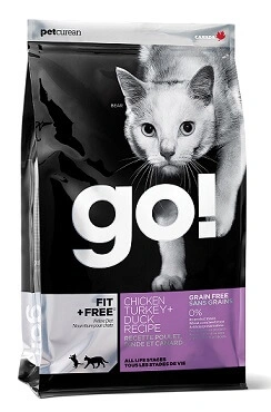 GO! (Гоу!) Fit Natural Holistic Беззерновий корм для котів та кошенят 4 види м'яса