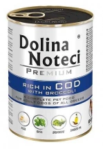 Dolina Noteci (Доліна Нотечі) Premium Cod & Broccoli Консервований корм з тріскою та брокколі для дорослих собак img