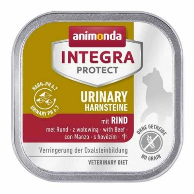 Animonda (Анімонда) Integra Protect Cat Urinary Oxalate Beef Ветеринарна консерва з яловичиною для профілактики утворення оксалатних каменів у котів і кішок