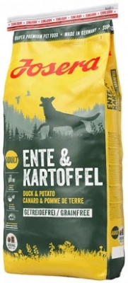 Josera (Йозера) Ente Kartoffel Беззерновий гіпоалергенний корм для собак з качкою і картоплею