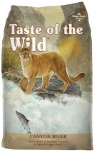 Taste of the Wild (Тейст оф зе Вайлд) Canyon River Feline Formula Беззерновий корм з фореллю та копченим лососем для котів та кішок