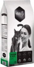 Amity (Аміті) Cat Chicken & Rice 10 кг Сухий корм для дорослих котів і кішок з куркою і рисом img