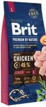 Brit Premium (Бріт Преміум) Dog Junior L Корм ​​для цуценят і молодих собак великих порід з куркою img