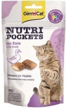 GimCat (ДжимКет) Nutri Pockets Ласощі для кішок Качка + Мультивітамін