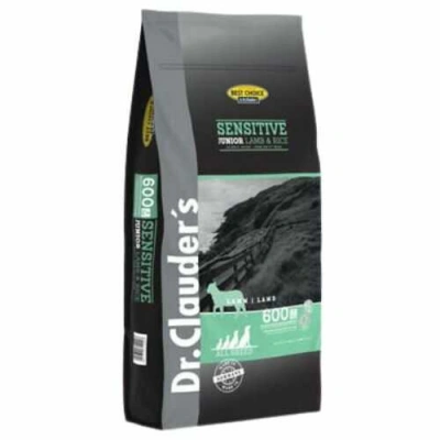 Dr. Clauder's (Др. Клаудерс) Best Choice Dog Junior All Breeds Sensitive Lamb & Rise Сухий корм з ягням і рисом для цуценят з чутливим травленням