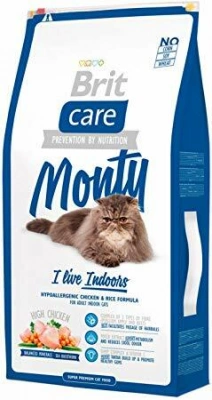 Brit Care (Бріт Кеа) Cat Monty Living Indoor Сухий корм для котів і кішок, які живуть в будинку