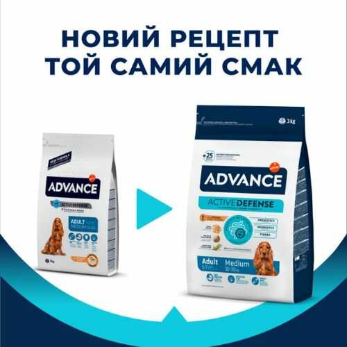 Сухий корм Advance (Адванс) Medium Adult