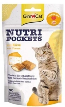 GimCat (Джим Кет) Nutri Pockets Ласощі для кішок Сир з таурином