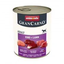 Animonda (Анімонда) GranCarno Adult Beef & Lamb Консерви з яловичиною та ягням для собак img