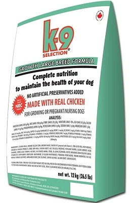K9 Selection Growth Large Breed Корм ​​для цуценят великих порід