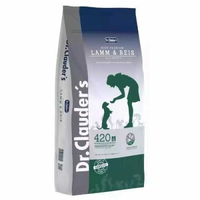 Dr. Clauder's (Др. Клаудерс) High Premium Dog Adult All Breeds Lamb & Rice Сухий корм з ягням і рисом для дорослих собак усіх порід