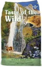 Taste of the Wild (Тейст оф зе Вайлд) Rocky Mountain Беззерновий корм для котів і кішок з м'ясом козулі і лосося