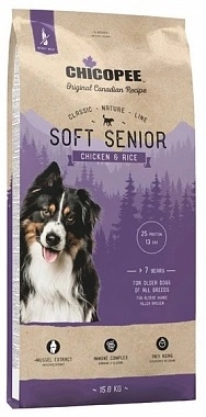 Chicopee (Чікопі) CNL Senior Soft Chicken & Rice Сухий корм для літніх собак