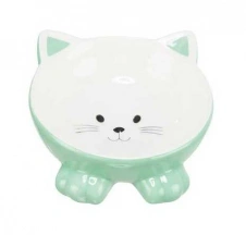Trixie (Тріксі) Миска керамічна для котів та кішок у вигляді котика