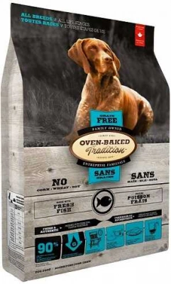 Oven-Baked (Овен-Бекед) Tradition Grain-Free All Breed Fish Беззерновий корм для собак і цуценят з рибою