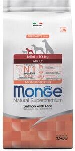 Monge (Монж) Mini Adult Salmon & Rice