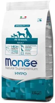 Monge (Монж) Dog Hypoallergenic Гіпоалергенний корм для собак з лососем і тунцем