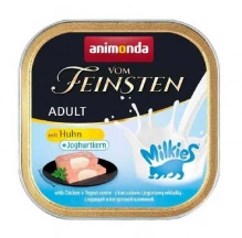 Animonda (Анімонда) Vom Feinsten Cat Adult Chicken & Yoghurt Консервований корм з куркою та йогуртом для котів та кішок img