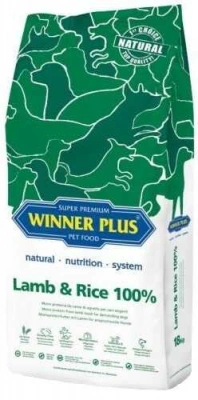 Winner Plus (Віннер Плюс) Super Premium Lamb & Rice Сухий корм для собак з ягням і рисом