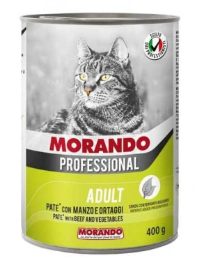 Morando (Морандо) Professional Adult Cat Veal & Vegetables Консерви для котів і кішок з яловичиною та овочами
