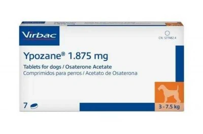 Ypozane ( Іпозан) Virbac Препарат для лікування простатиту та передміхурової залози у собак 1,875 мг 3-7,5 кг