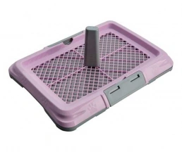 AnimAll (ЕнімАлл) Dog Toilet CNR-128 S Туалет для собак та цуценят під пелюшку з решіткою і стовпчиком, фіолетовий img