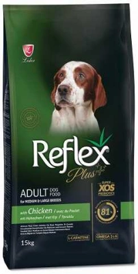 Reflex Plus (Рефлекс Плюс) Medium & Large Adult Chicken Сухий корм із куркою для собак середніх та великих порід