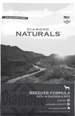 Diamond Naturals (Даймонд Натуралс) Breeder Formula Chicken & Rice Сухий корм з м’ясом курчат і суперфудами для дорослих собак