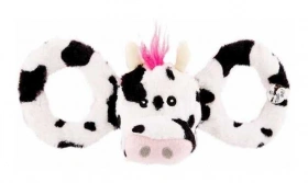 Jolly Pets (Джолі Петс) Cow Dog Toy Іграшка-пищалка Корівка для перетягування для собак