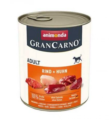 Animonda (Анімонда) GranCarno Adult Beef & Chicken 400 гр Консерви з яловичиною та куркою для собак