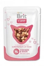 Brit Care (Бріт Кеа) Cat Консерви для котів і кішок Шматочки з куркою і качкою в соусі img