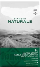 Diamond Naturals (Даймонд Натуралс) Adult Large Breed Chicken & Rice Сухий корм з м’ясом курчат і суперфудами для великих порід собак img
