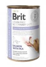 Brit Veterinary Diet (Бріт Ветерінарі Дієт) Gastrointestinal Беззернова ветеринарна волога дієта з лососем для собак з проблемами травлення