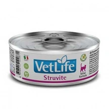 Farmina Vet Life (Фармина Вет Лайф) Cat Struvite Ветеринарная влажная диета для растворения струвитных уролитов для котов и кошек Farmina Vet Life (Фарміна Вет Лайф) Cat Struvite Ветеринарна волога дієта для розчинення струвітних уролітів для котів та кішок img